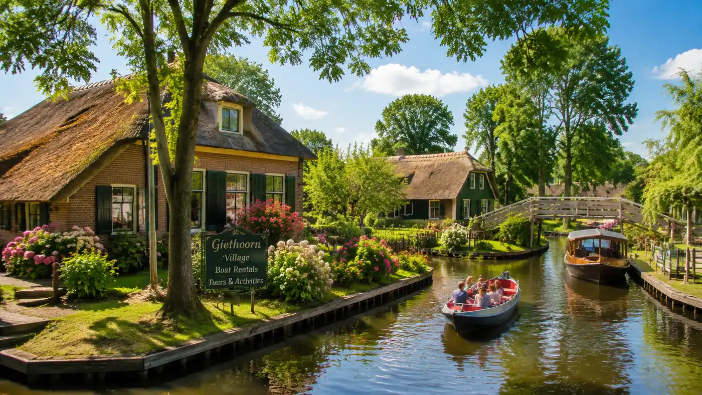 Giethoorn Village Boat Rentals, Tours & Activities